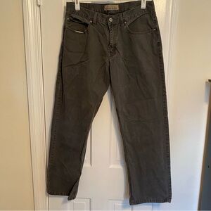 Dark gray jean pants